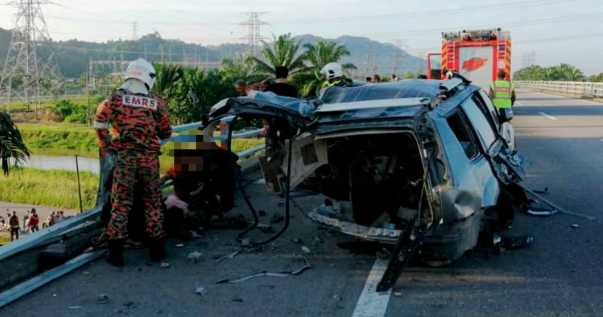 Three die in accident in Semanggol | New Straits Times