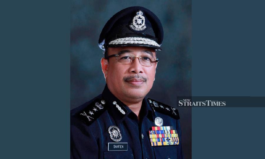 Kelantan police chief Datuk Shafien Mamat. 