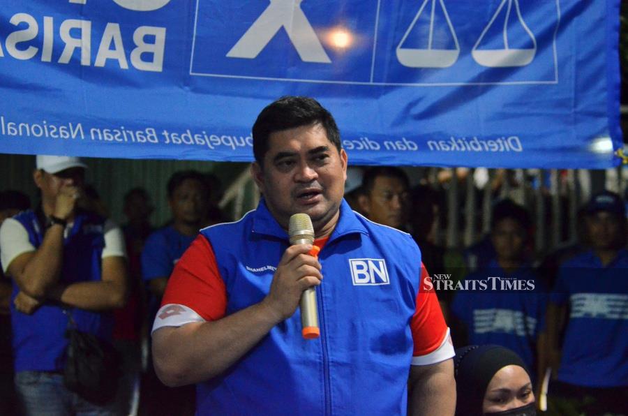 Umno Tanjung Keramat assemblyman and Putatan member of parliament Datuk Shahelmey Yahya. - NSTP/MOHD ADAM ARININ