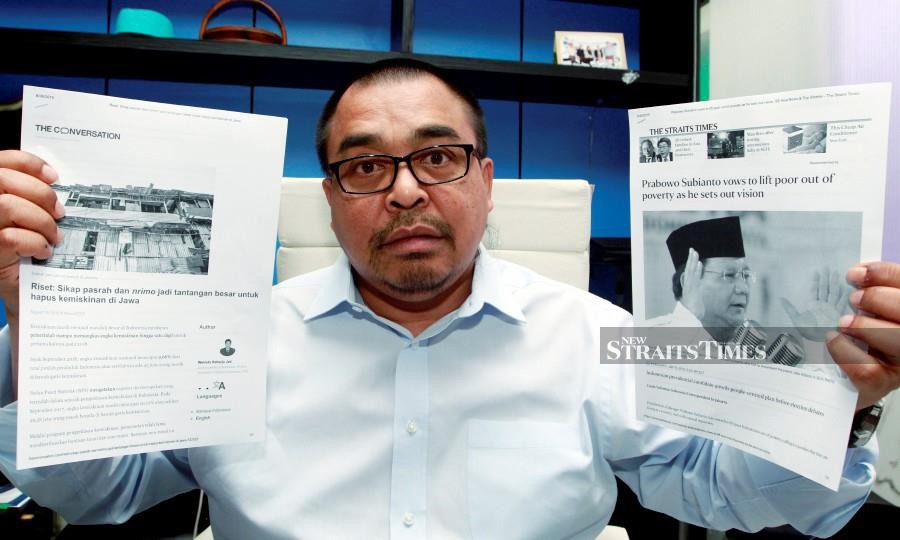 Big Blue Capital (M) Sdn Bhd founder Datuk Shamsubahrin Ismail urged those who donated the money should channeled it to the poor or mosques instead.- NSTP/Mustaffa Kamal.