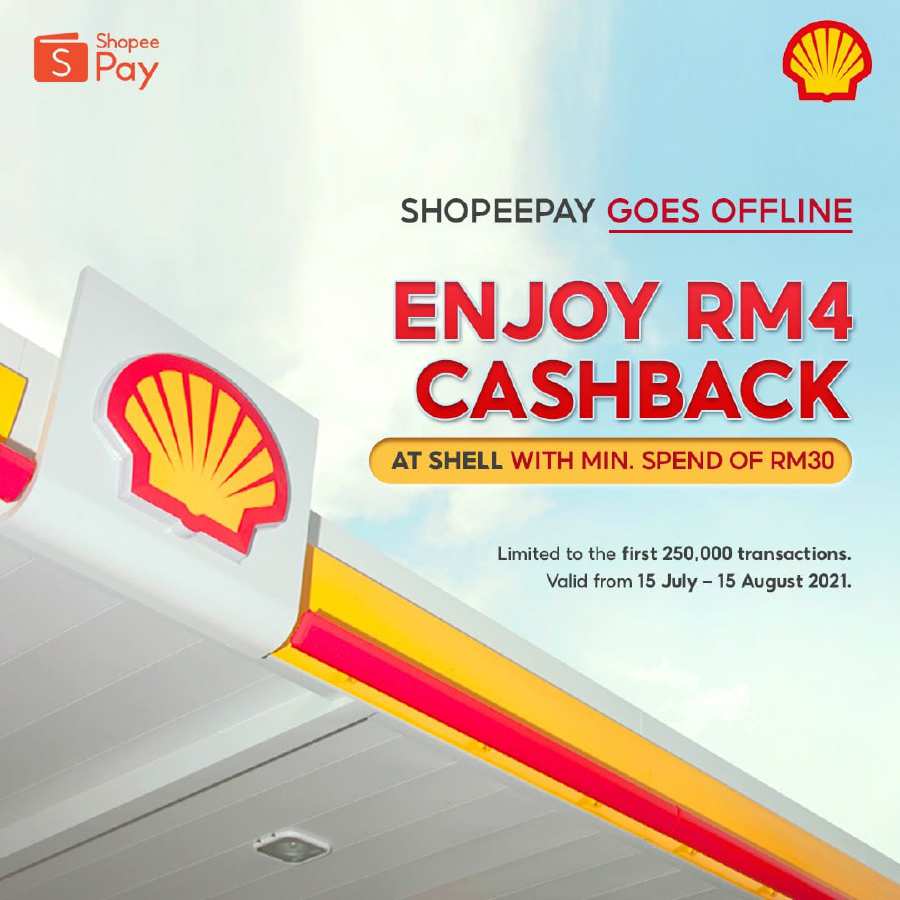 Shell Now Accepts Shopeepay