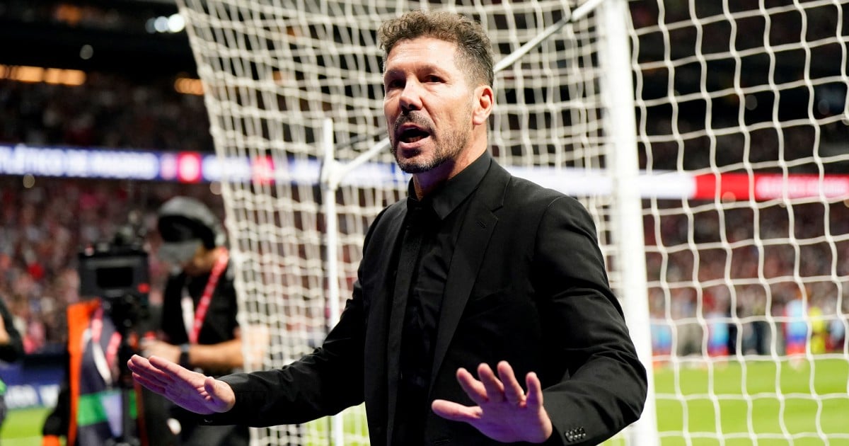 Simeone says players who provoke fans should be punished New Straits