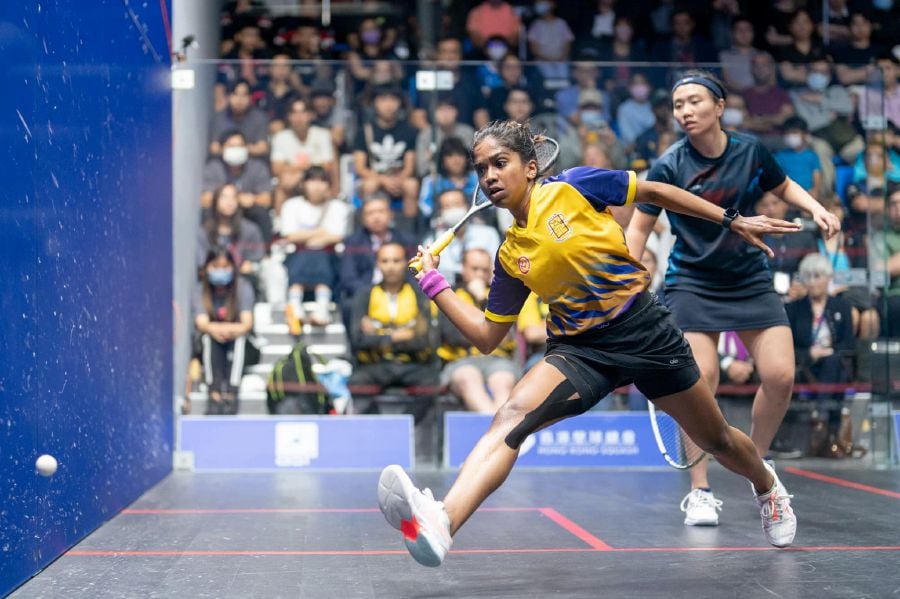A silver medal finish at the Asian Individual Squash Championships may not seem like a great achievement, but for S. Sivasangari, it means the world to her. - Pic credit Facebook/Sivasangari Subramaniam