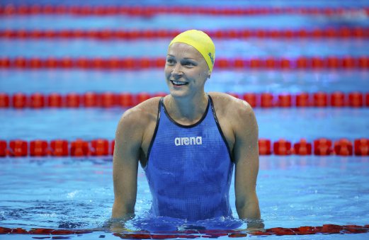 (Swimming) World record as Sweden's Sjostrom wins 100m butterfly gold ...