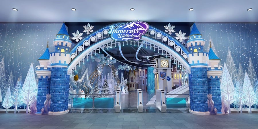 The 10,000 sq ft Immersive Winterland, which opens on December 1, 2023, is a showcase of the latest in immersive technology using mixed reality in conjunction with the One Shah Alam One Destination programme.