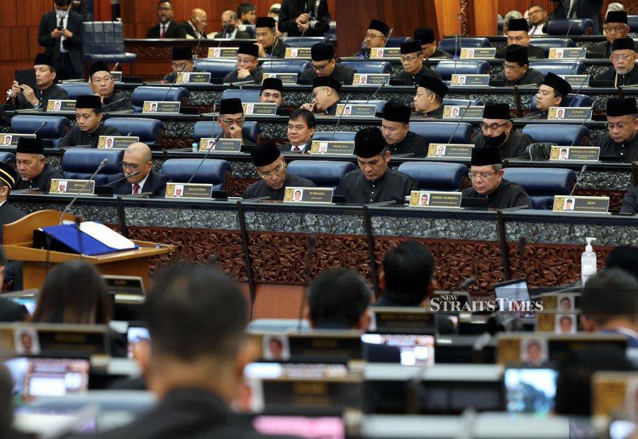 Members of Parliament are currently selecting two new Dewan Rakyat deputy speakers through a secret ballot. - NSTP pic
