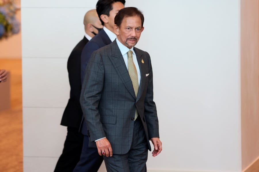 Sultan of Brunei Sultan Hassanal Bolkiah . - AP pic
