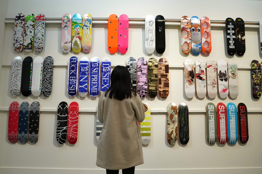 This Collection of Rare Supreme Skate Decks Just Sold for $158,000 – Robb  Report