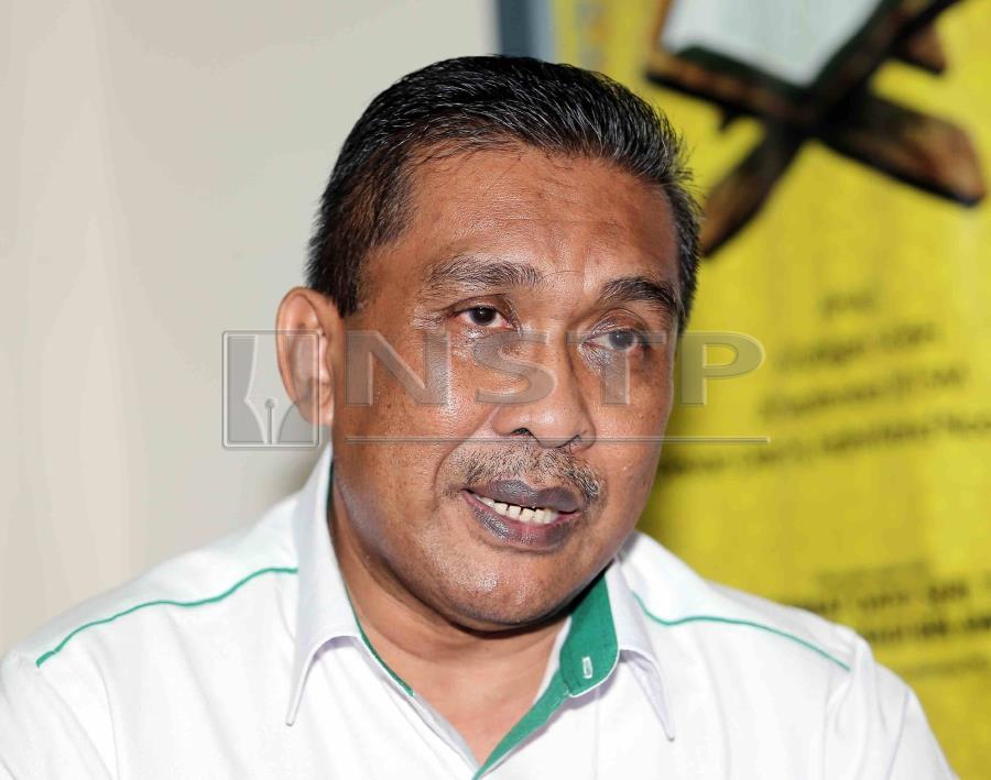 This decision on the matter by the Pas central committee was relayed by the party's secretary-general Datuk Takiyuddin Hassan. Pic by NSTP/SAIFULLIZAN TAMADI