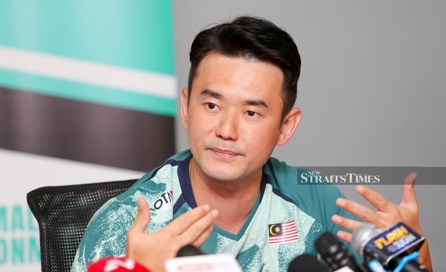 National men’s doubles coach Tan Bin Shen refuses to give up hope on world No. 22 Goh Sze Fei-Nur Izzuddin Rumsani though it has been nearly eight years since they first paired up. NSTP/ASWADI ALIAS