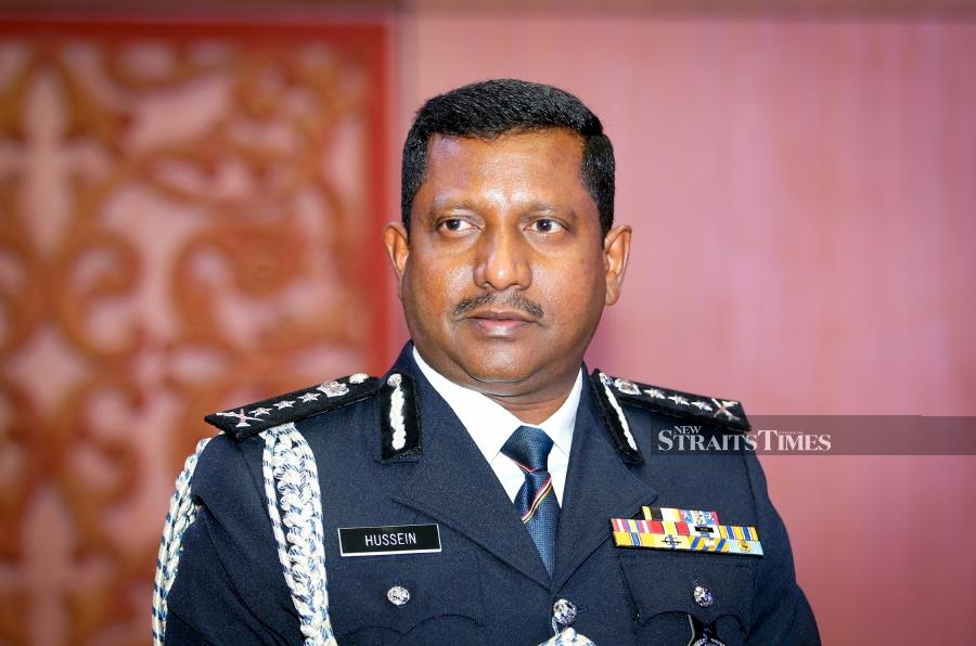 Datuk Hussein Omar Khan has been promoted to the rank of commissioner and appointed as the new Selangor police chief. - NSTP/ASWADI ALIAS.