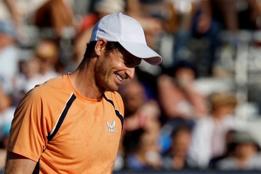 (FILE PHOTO) Andy Murray will not undergo surgery on the ankle he injured at the Miami Open last month but no timeline has been given for his return. (Geoff Burke-USA TODAY Sports/File Photo)