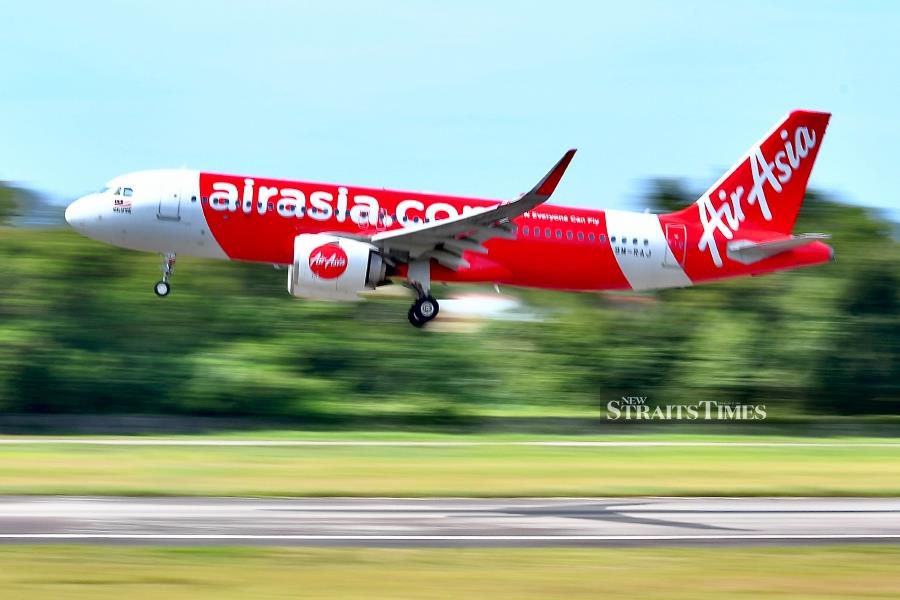 AirAsia reinstates Hong Kong direct flight to Kota Kinabalu. -NSTP/MOHD ADAM ARININ