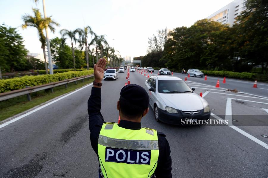 The compounds were issued for attempting to cross state lines, gathering without observing physical distancing and failing to check-in using the MySejahtera QR code. - STR/MIKAIL ONG