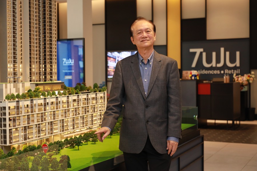 Distinctive World Sdn Bhd, a property joint venture between Distinctive Capital Sdn Bhd and Eccaz Sdn Bhd, will launch a new development called TuJu@Duta North on March 3.