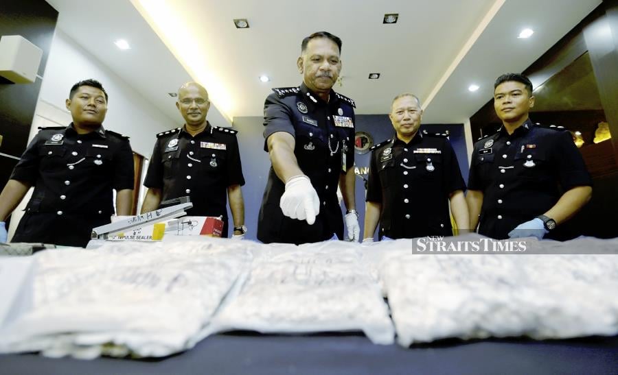 Penang Cops Bust Syndicate, Seize RM700,000 Worth Of Drugs | New ...