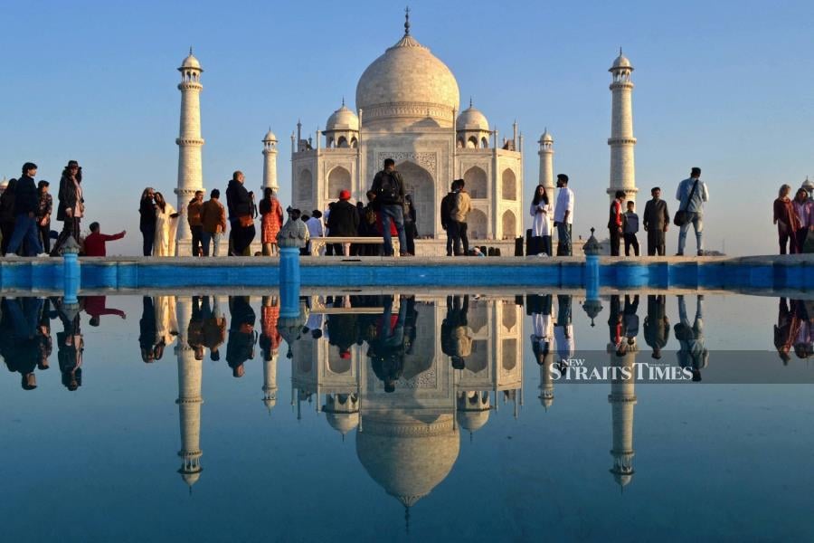 Malaysians applying for the e-Tourist visa to India will be granted a 30-day fee exemption for one year beginning July 1. - AFP file pic
