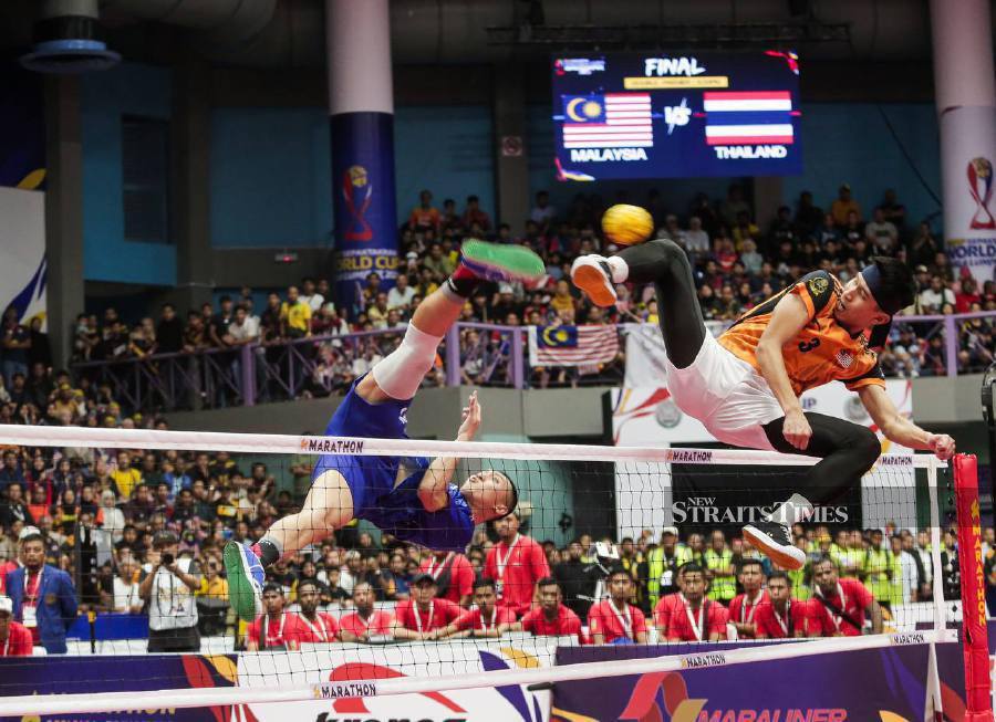 The ongoing Sepak Takraw World Cup has now moved into the team event competition which will culminate with the final at the Titiwangsa Stadium on Sunday. - NSTP/HAZREEN MOHAMAD