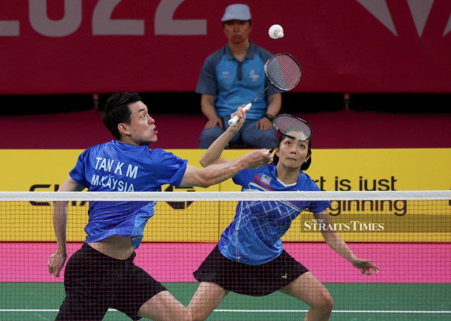 Mixed doubles Tan Kian Meng-Lai Pei Jing hope their Commonwealth Games high will take them further than the last 16 at the World Championships in Tokyo next week. - NSTP/ASWADI ALIAS