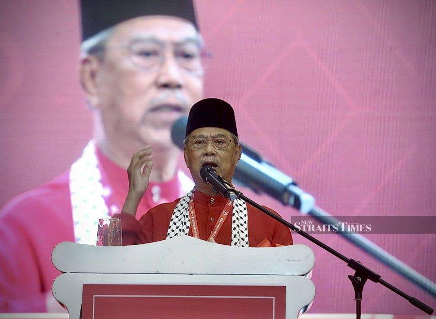 Tan Sri Datuk Muhyiddin Mohd Yassin says throughout Malaysia’s 66 years of independence, there is no question of whether a non-Malay could be the prime minister. -NSTP/AZHAR RAMLI