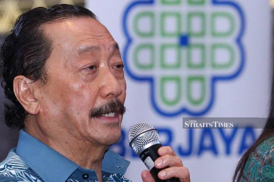 Berjaya Corporation Bhd founder and advisor Tan Sri Vincent Tan has filed a reply to the defence statement by Kedah Menteri Besar Datuk Seri Muhammad Sanusi Md Nor on the defamation suit linked to the Selangor Maritime Gate (SMG) project. - NSTP/ AZIAH AZMEE