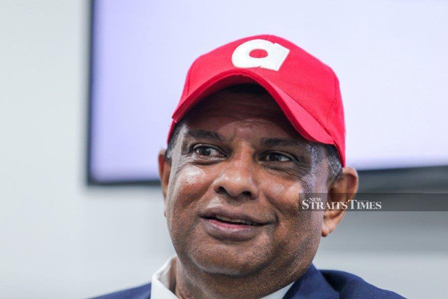 Capital A Bhd chief executive officer (CEO) Tan Sri Tony Fernandes has shelved his plans on retirement temporarily to continue leading the aviation group for the next five years. NSTP/ASWADI ALIAS.