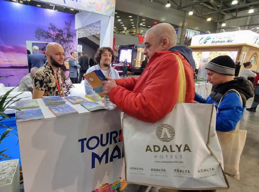 The Tourism Malaysia booth proved to be popular at the International Travel & Tour Trade Show in Moscow this month. - Pic courtesy of writer.