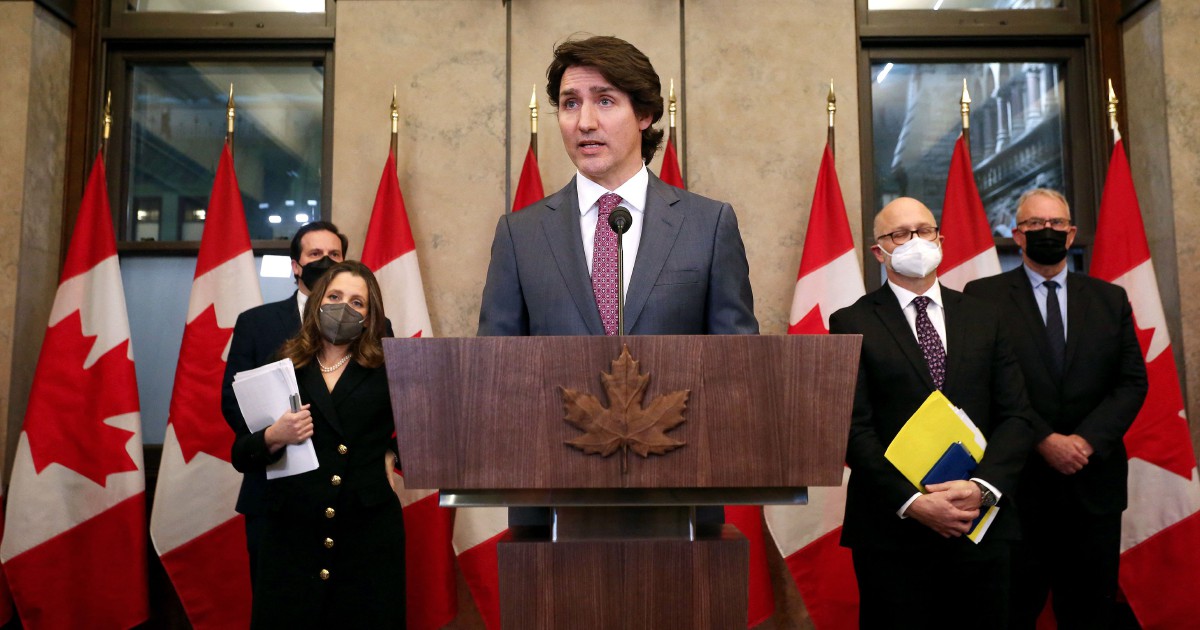 Trudeau Invokes Emergency Powers To Quell Canada Protests | New Straits ...