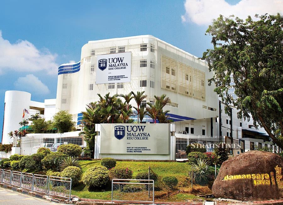 The recently launched University of Wollongong Malaysia KDU campus in Damansara Jaya.