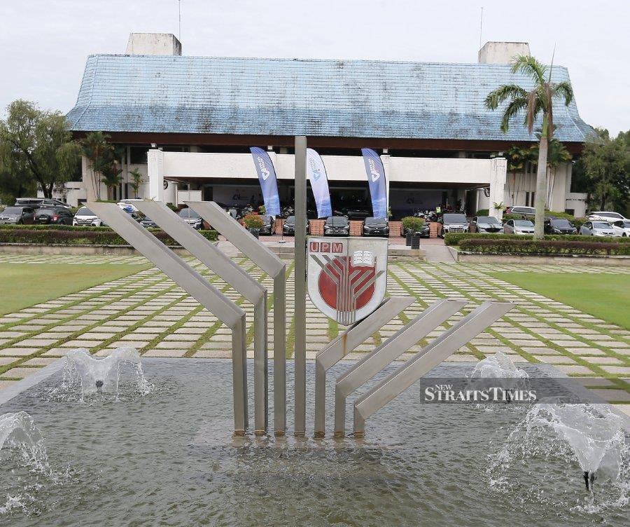  Universiti Putra Malaysia (UPM). - NSTP/SAIFULLIZAN TAMADI 