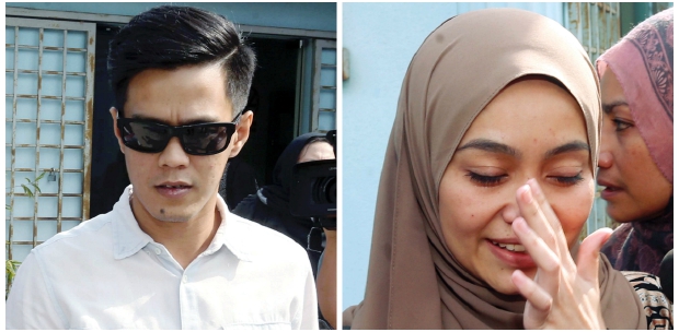 Showbiz Actress Izreen Azminda S Husband Divorces First Wife Intan Liana Tearful Farewell