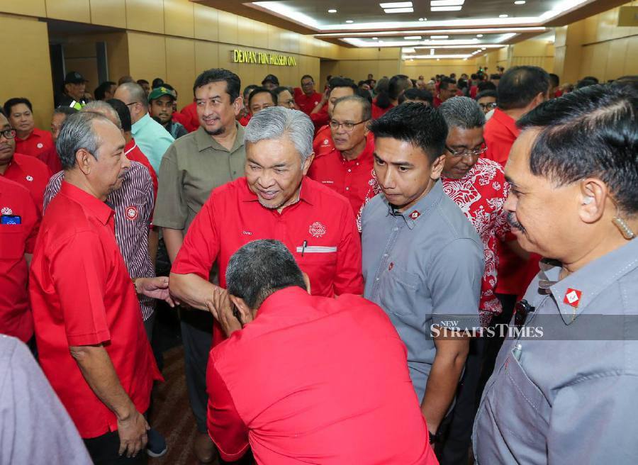 Umno is determine to pursue freeing its former president Datuk Seri Najib Razak from behind bars. - NSTP/ASWADI ALIAS