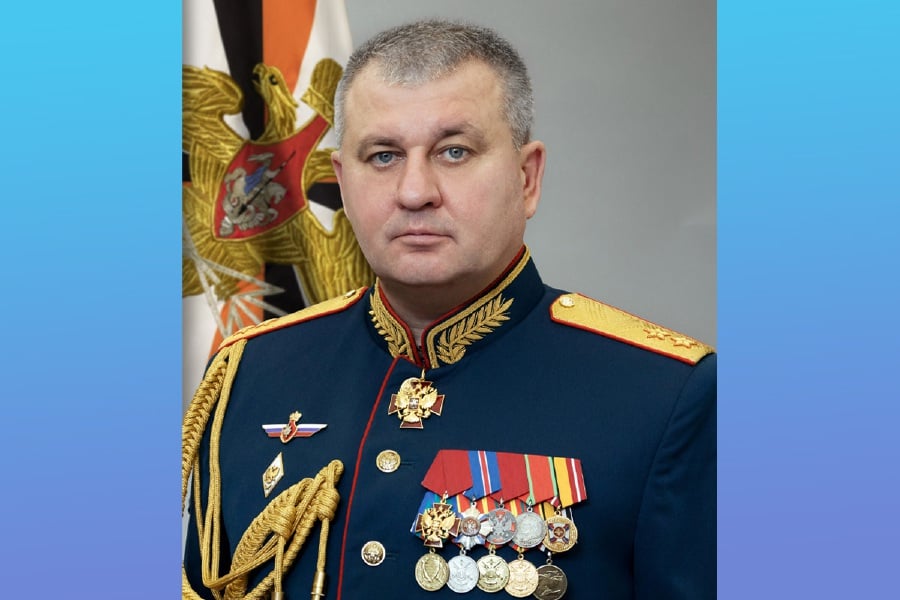 Lieutenant General Vadim Shamarin, deputy head of the army's general staff.- Russian Defence Ministry/Handout via REUTERS 