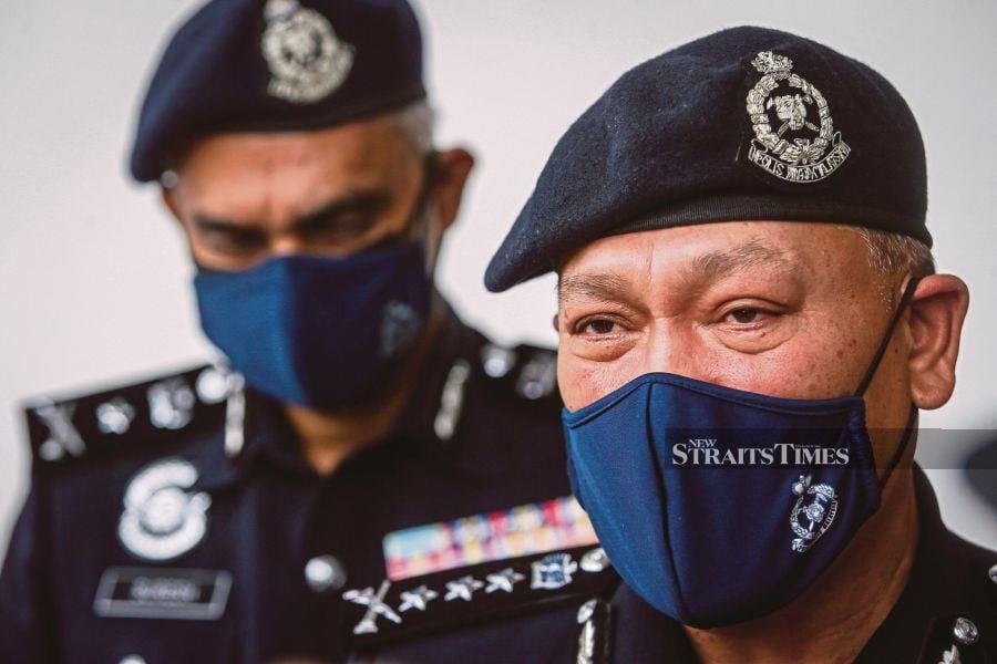 Kedah police chief Commissioner Wan Hassan Wan Ahmad said a post-mortem examination conducted on the detainee revealed that the he had died from Covid-19 infection. - NSTP/LUQMAN HAKIM ZUBIR