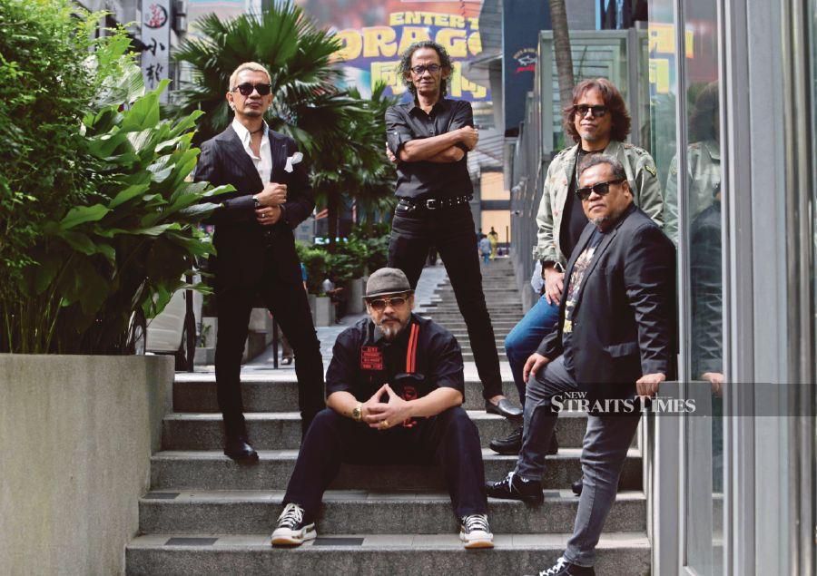 Wings will rock the SPICE Arena in Bayan Lepas, Penang on Feb 24 (NSTP/MOHAMAD SHAHRIL BADRI SAALI)