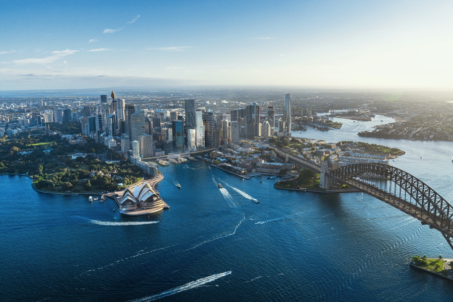 Waldorf Astoria Sydney is part of AW One Circular Quay's mixed-use development, One Circular Quay, one of Sydney's few outstanding harborside locations. Courtesy image