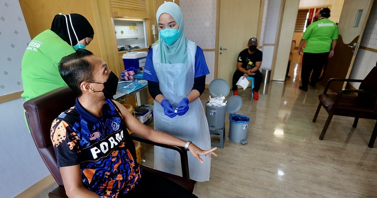Vaksin puchong indah dewan mpsj Subang Jaya