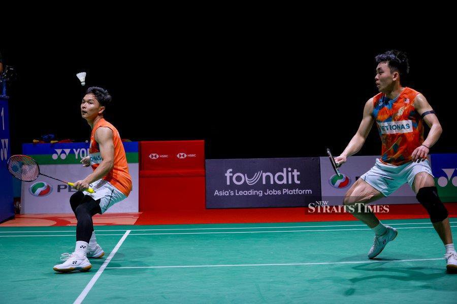 Wan Arif Wan Junaidi-Yap Roy King may have exceeded expectations, but they do not want to hype up their one-off achievement at the Malaysia Masters. - NSTP/ASYRAF HAMZAH