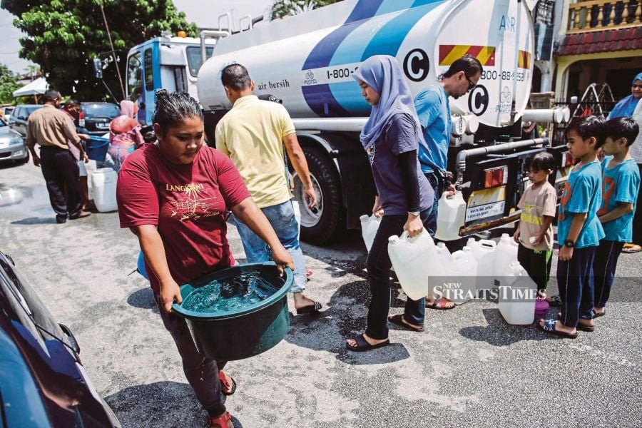 Seven areas across Klang Valley, Selangor to have water supply ...