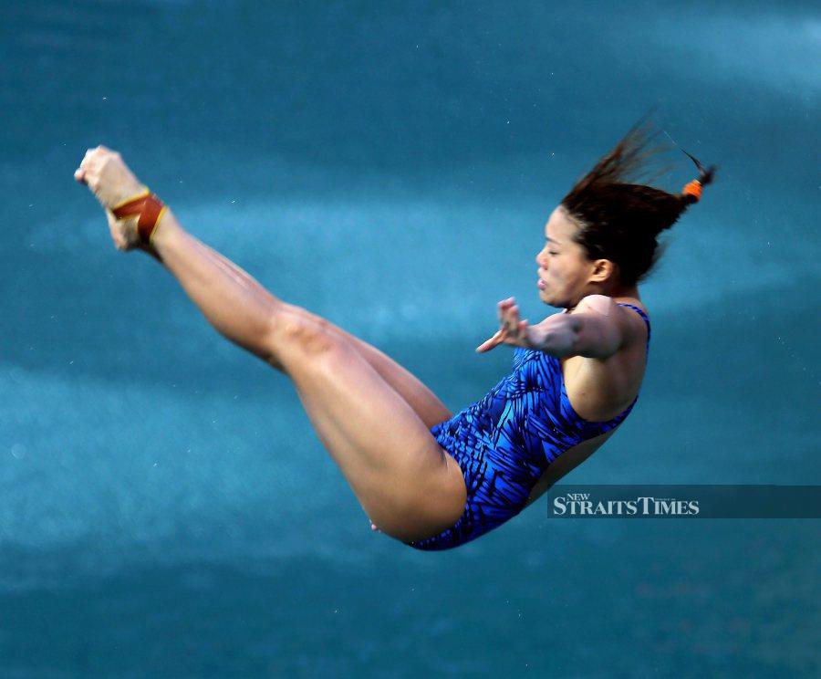 Wendy Ng has finally decided to call time on her international diving career. - NSTP file pic