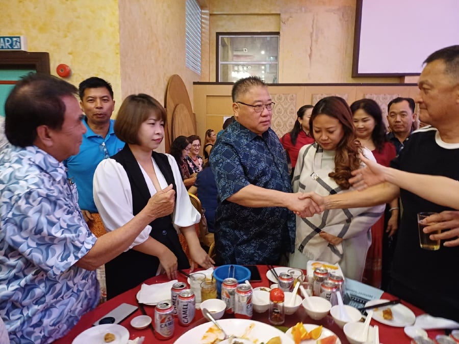 Tourism, Arts, and Culture Minister Datuk Seri Tiong King Sing at the ‘A Nite With People 2024’ event at Bintulu on Jan 13, 2024. - File pic credit (UKAS)