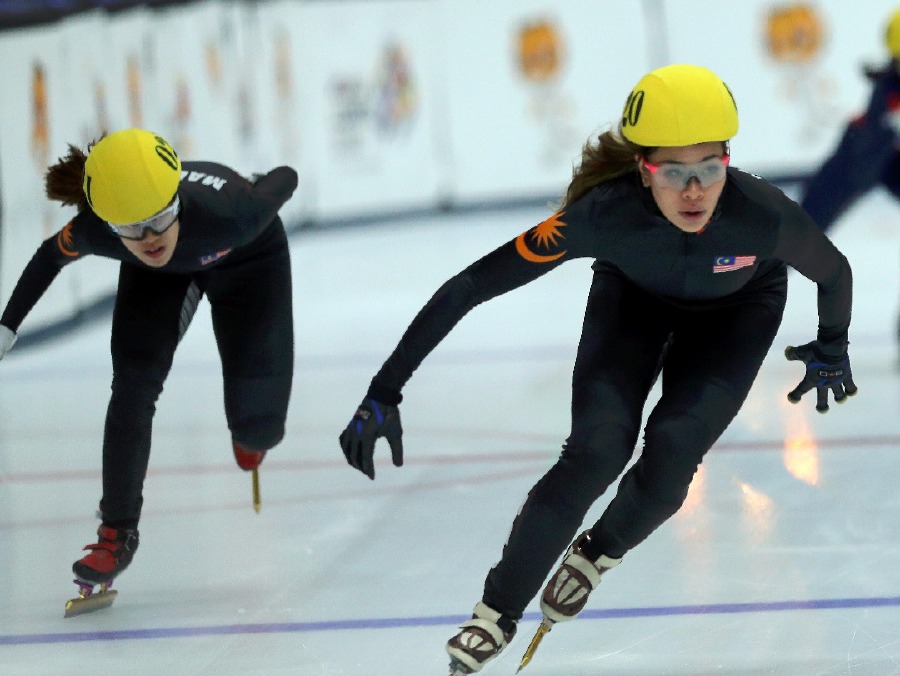 Speed Skating Ice