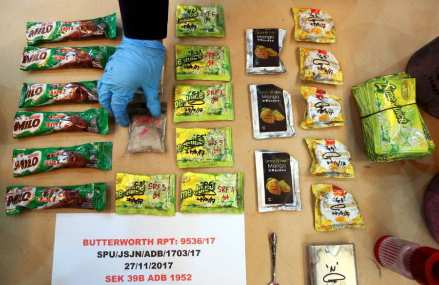 Police Bust Syndicate Selling Drugs In Drink Sachets | New Straits ...