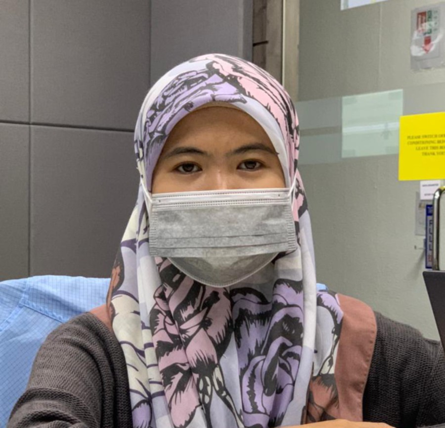 “Any aid received during these hard times is a blessing. Even though the amount is modest, with proper planning, it will really help me survive.Siti Nur Aishah Zainuddin, 25.
