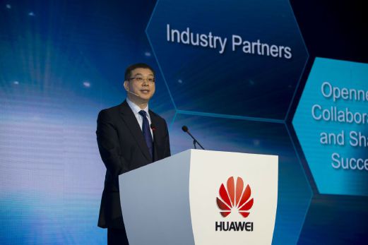Huawei Executive Director of the Board, Chief Strategy Marketing Officer, William Xu. 