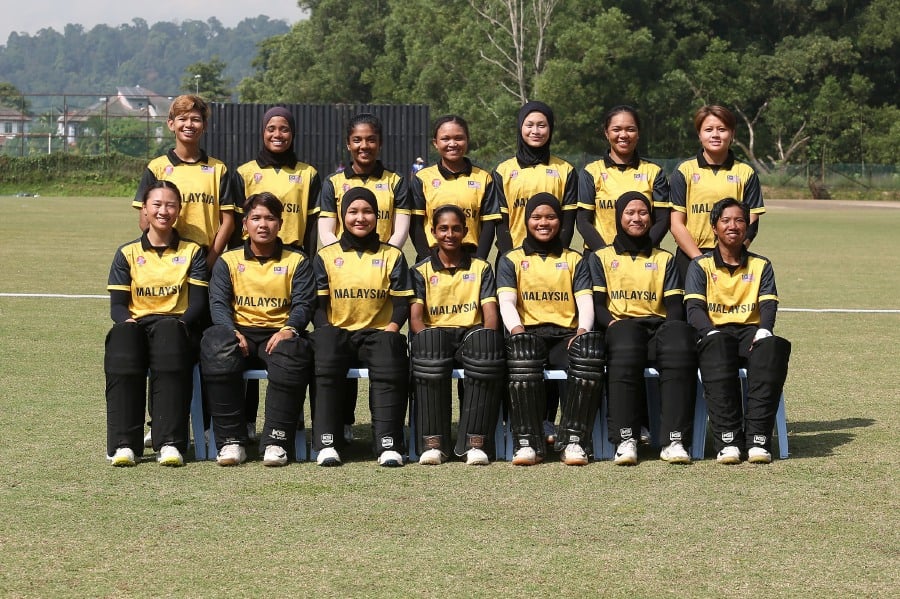 The Malaysian women's cricket team had the honour of playing the last competitive match at the storied venue — a five-wicket defeat to the United Arab Emirates in the ACC Women's T20 Championship final. Pic courtesy of Malaysian Cricket Association