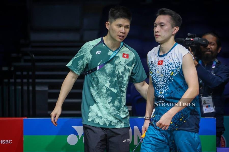 Former international Wong Choong Hann insists that his current role as the men's singles coach with Hong Kong BA is just as challenging, despite having only four players to look after. - NSTP/ASWADI ALIAS