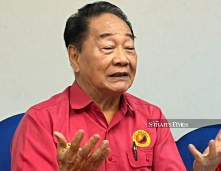 United Sarawak Party (PSB) President Datuk Seri Wong Soon Koh. - NSTP/MELVIN JONI