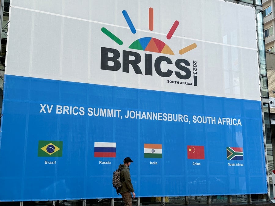 FILE PHOTO: Seeking a formal membership to join BRICS, the largest and most influential geo-political grouping, is certainly the right thing for Malaysia to do as the global landscape changes. — REUTERS