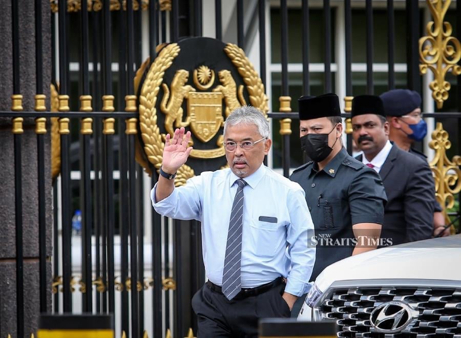Malaysian King Yang di-Pertuan Agong Al-Sultan Abdullah Ri'ayatuddin Al-Mustafa Billah Shah is in the spotlight as he mulls his choice on who will be the country’s next prime minister, after an election left no party with a majority in parliament and coalition talks failed. - NSTP/ASWADI ALIAS.